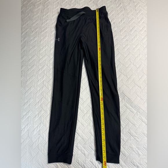Under Armour Youth Boy YXL Black Pants Bottoms Sweats Activewear Athletic Sporty - Picture 4 of 7